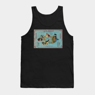 VINTAGE FIRECRACKER CATS BRAND Tank Top